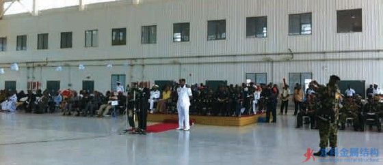 多維鋼構:加納國防部空軍機庫項目勝利竣工